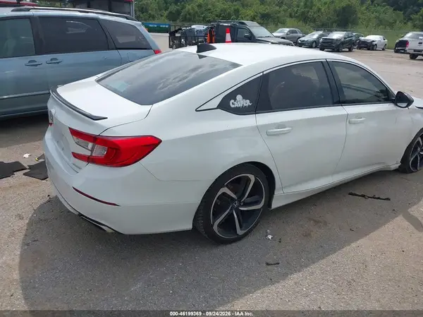 1HGCV1F38MA002036 — 2021 Honda Accord, фото 4 с аукциона IAAI, Передняя часть
