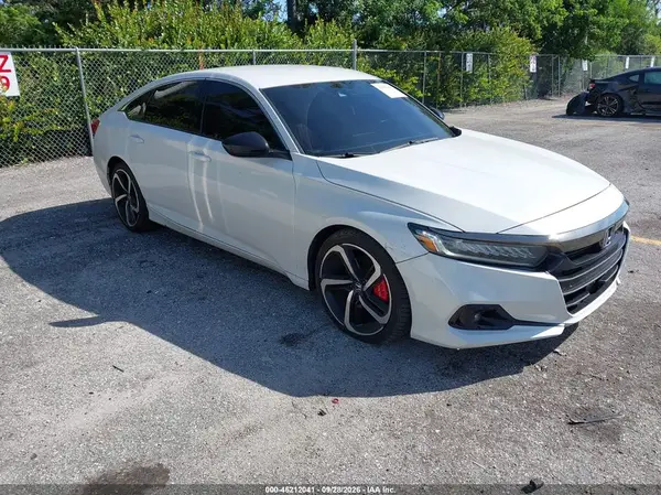 1HGCV1F37MA124368 — 2021 Honda Accord, Подтопление (Flood), фото до ремонта