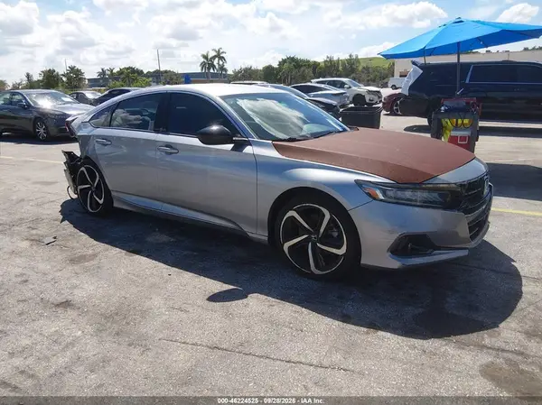 1HGCV1F44MA062632 — 2021 Honda Accord, Правый бок (Right Side), фото до ремонта