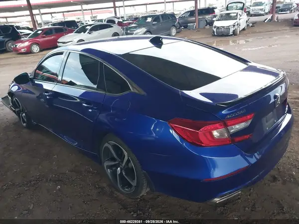 1HGCV1F46MA113161 — 2021 Honda Accord, фото 3 с аукциона IAAI, Передняя часть