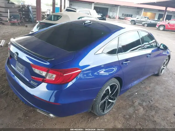 1HGCV1F46MA113161 — 2021 Honda Accord, фото 4 с аукциона IAAI, Передняя часть