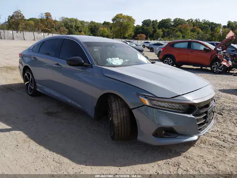 1HGCV1F33MA082703 — 2021 Honda Accord, Передняя часть, фото до ремонта