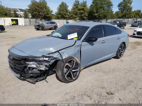2021 Honda Accord Sport VIN 1HGCV1F33MA082703 фото 2