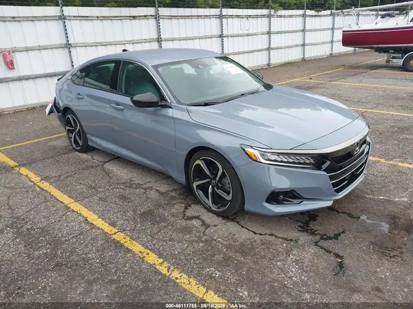 1HGCV1F45NA074354 — 2022 Honda Accord, Задняя часть (Rear), фото до ремонта