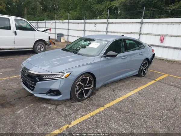 1HGCV1F45NA074354 — 2022 Honda Accord, фото 2 с аукциона IAAI 12.10.2026, Задняя часть