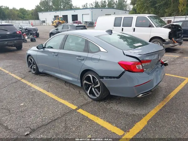 1HGCV1F45NA074354 — 2022 Honda Accord, фото 3 с аукциона IAAI 12.10.2026, Задняя часть