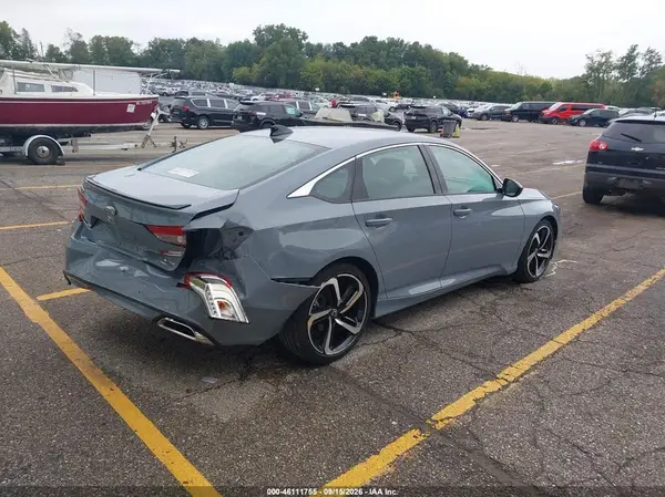 1HGCV1F45NA074354 — 2022 Honda Accord, фото 4 с аукциона IAAI 12.10.2026, Задняя часть