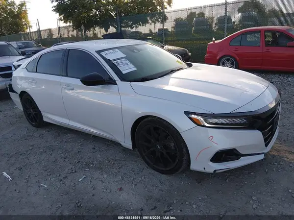 1HGCV1F31NA008133 — 2022 Honda Accord, Задняя часть (Rear), фото до ремонта