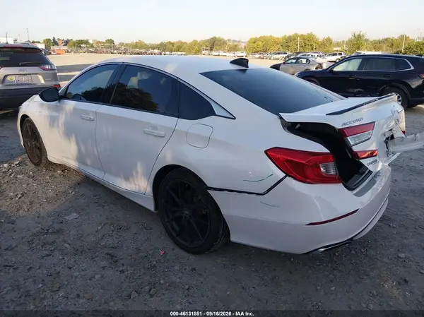 1HGCV1F31NA008133 — 2022 Honda Accord, фото 3 с аукциона IAAI 14.10.2026, Задняя часть