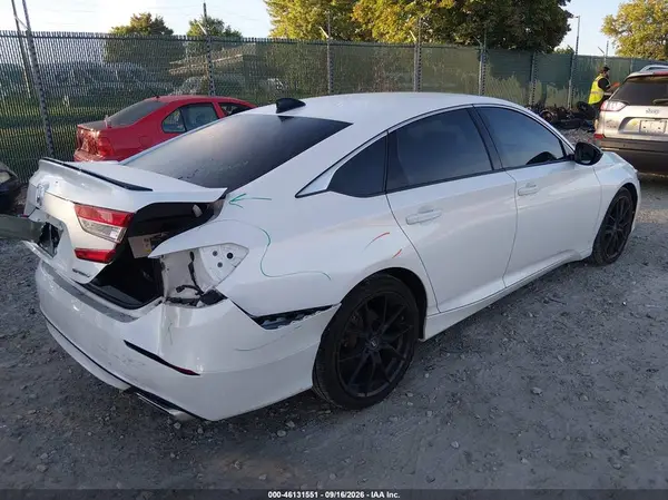 1HGCV1F31NA008133 — 2022 Honda Accord, фото 4 с аукциона IAAI 14.10.2026, Задняя часть