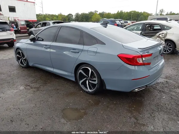 1HGCV2F31NA000734 — 2022 Honda Accord, фото 3 с аукциона IAAI, Передняя часть