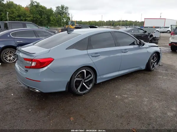 1HGCV2F31NA000734 — 2022 Honda Accord, фото 4 с аукциона IAAI, Передняя часть