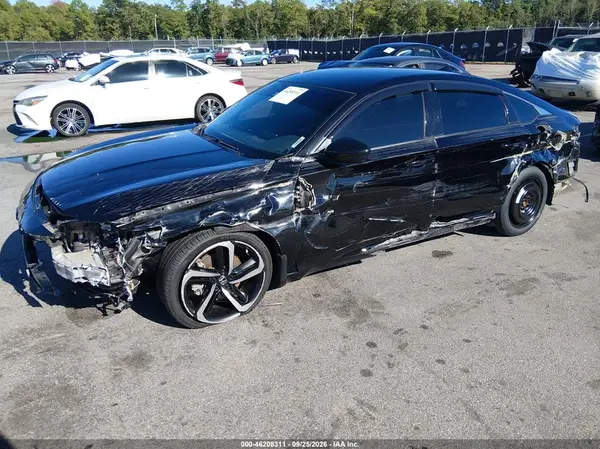 1HGCV1F35NA041040 — 2022 Honda Accord, фото 2 с аукциона IAAI, Левый бок