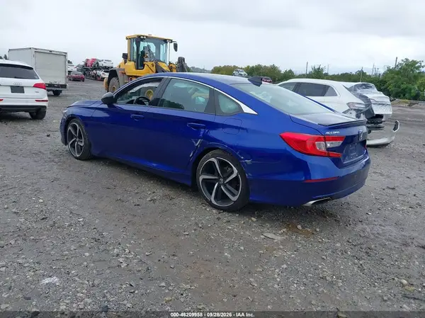2022 HONDA ACCORD VIN 1HGCV1F47NA037371 фото 3
