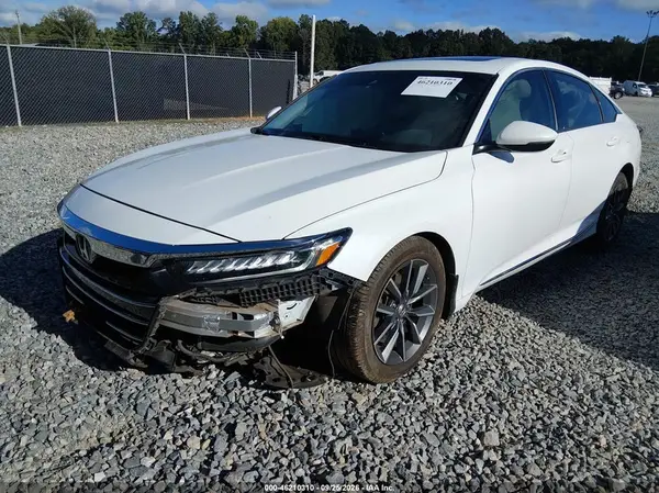 1HGCV1F52NA013780 — 2022 Honda Accord, фото 2 с аукциона IAAI, Передняя часть