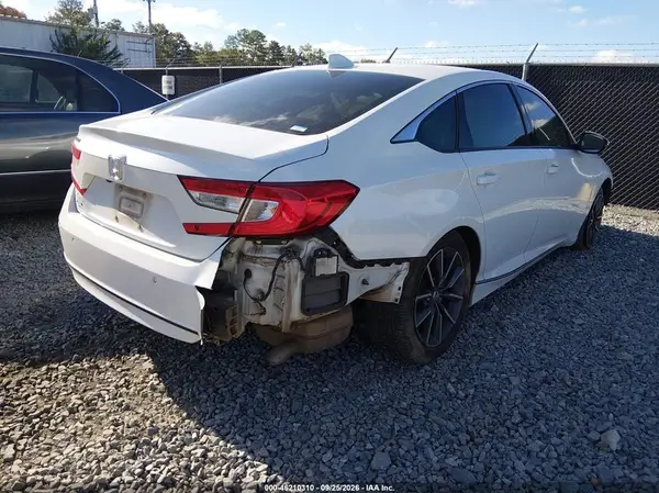 1HGCV1F52NA013780 — 2022 Honda Accord, фото 4 с аукциона IAAI, Передняя часть