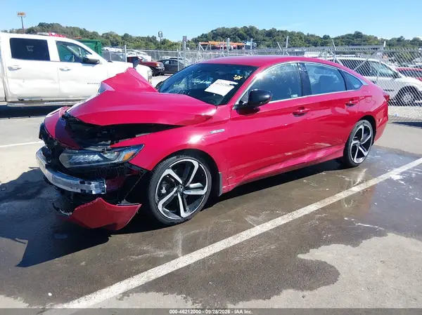 1HGCV3F26NA000631 — 2022 Honda Accord, фото 2 с аукциона IAAI, Передняя часть