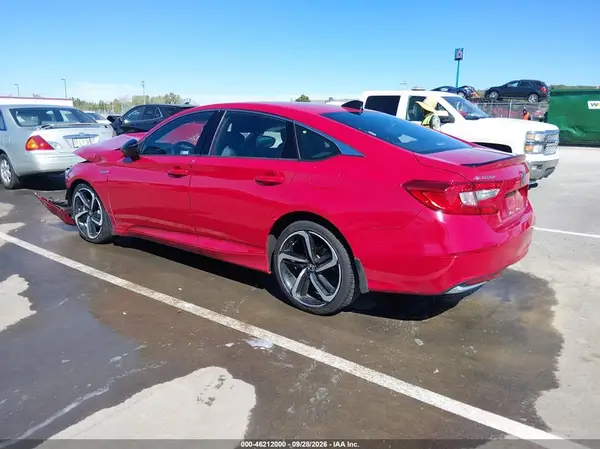 1HGCV3F26NA000631 — 2022 Honda Accord, фото 3 с аукциона IAAI, Передняя часть