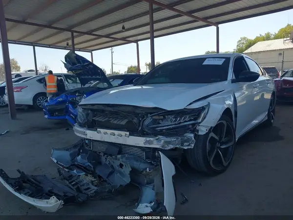 1HGCV1F35NA066889 — 2022 Honda Accord, фото 2 с аукциона IAAI, Передняя часть