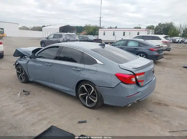 1HGCV2F32NA011998 — 2022 Honda Accord, фото 3 с аукциона IAAI, Передняя часть