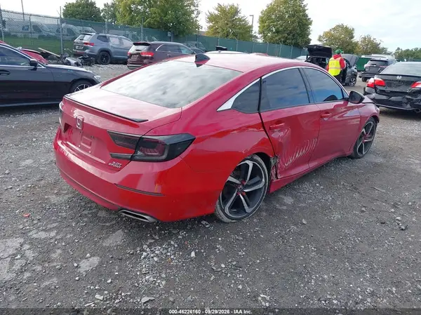 1HGCV2F38NA012458 — 2022 Honda Accord, фото 4 с аукциона IAAI, Передняя часть