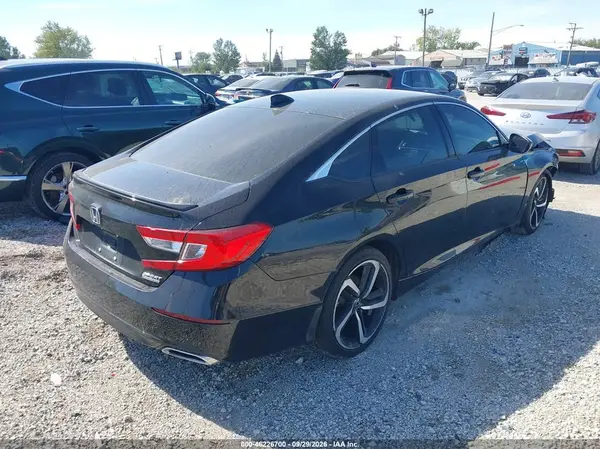 1HGCV1F49NA102236 — 2022 Honda Accord, фото 4 с аукциона IAAI, Передняя часть