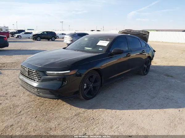 1HGCY2F70PA066723 — 2023 Honda Accord, фото 2 с аукциона IAAI, Задняя часть