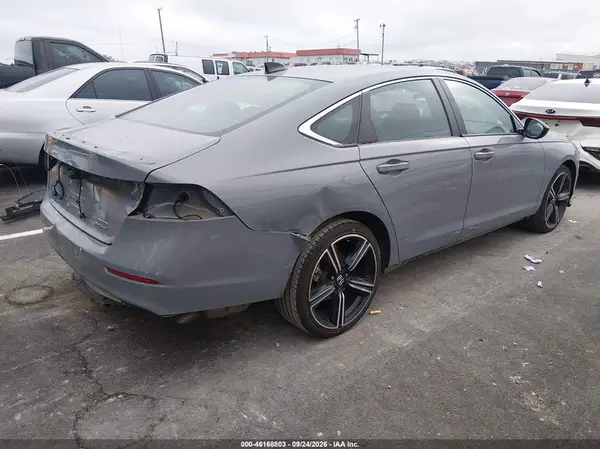 1HGCY2F50PA054067 — 2023 Honda Accord, фото 4 с аукциона IAAI, Задняя часть