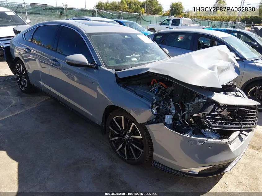 2023 Honda Accord Hybrid Touring VIN 1HGCY2F87PA052830 фото 1