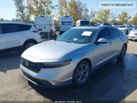 1HGCY1F38PA001657 — 2023 Honda Accord, фото 3 с аукциона IAAI, Крыша