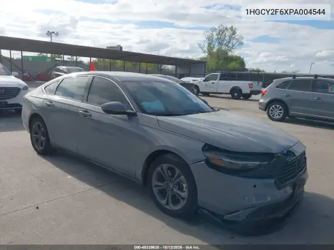 2023 Honda Accord Hybrid Ex-L VIN 1HGCY2F6XPA004544 фото 2