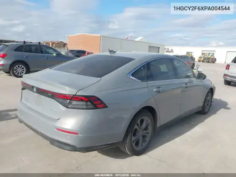 1HGCY2F6XPA004544 — 2023 Honda Accord, Передняя часть, фото до ремонта