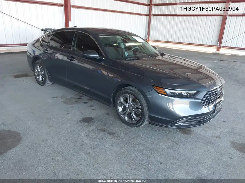 1HGCY1F30PA032904 — 2023 Honda Accord, фото 2 с аукциона IAAI, Повреждения снизу