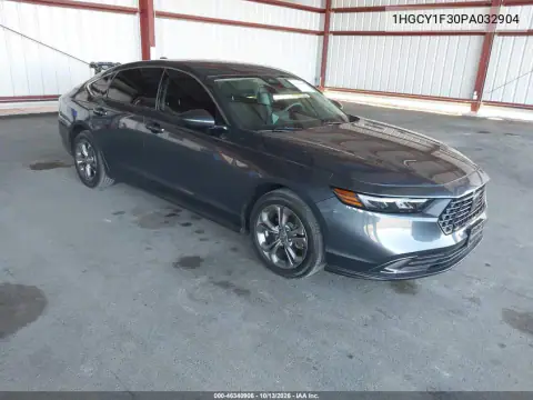1HGCY1F30PA032904 — 2023 Honda Accord, Повреждения снизу, фото до ремонта