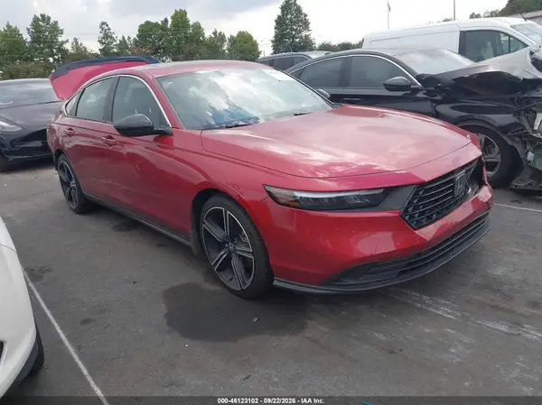 1HGCY2F50RA075990 — 2024 Honda Accord, Передняя и задняя части (Front & Rear), фото до ремонта