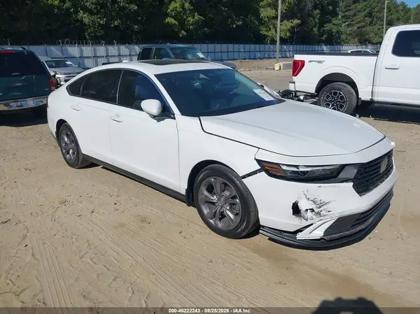 1HGCY1F30RA054288 — 2024 Honda Accord, Передняя часть (Front End), фото до ремонта