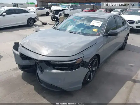 2024 Honda Accord Hybrid Sport VIN 1HGCY2F56RA021545 фото 3