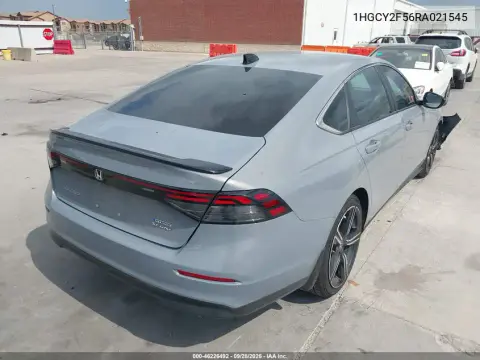 2024 Honda Accord Hybrid Sport VIN 1HGCY2F56RA021545 фото 5