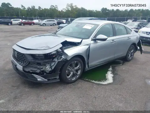 2024 Honda Accord Ex VIN 1HGCY1F33RA073045 фото 3
