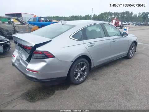 2024 Honda Accord Ex VIN 1HGCY1F33RA073045 фото 5