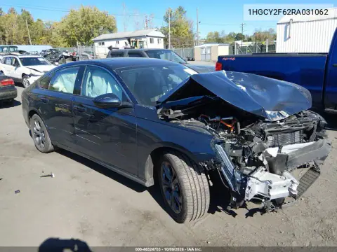 2024 Honda Accord Hybrid Ex-L VIN 1HGCY2F62RA031062 фото 1