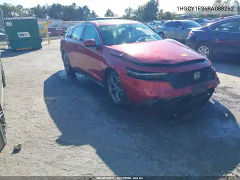 1HGCY1F36RA088252 — 2024 Honda Accord, Левый и правый бока, фото до ремонта