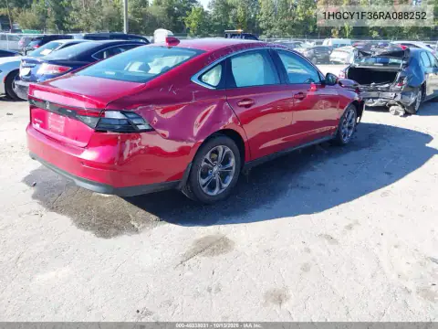 1HGCY1F36RA088252 — 2024 Honda Accord, фото 5 с аукциона IAAI, Левый и правый бока