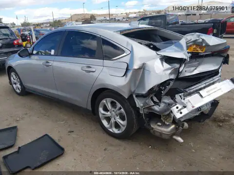 1HGCY1F28RA075901 — 2024 Honda Accord, фото 4 с аукциона IAAI, Задняя часть