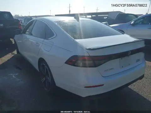 1HGCY2F55RA078822 — 2024 Honda Accord, фото 4 с аукциона IAAI, Передняя часть