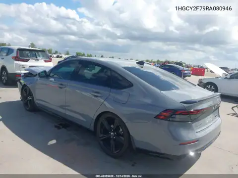 1HGCY2F79RA080946 — 2024 Honda Accord, фото 3 с аукциона IAAI, Передняя часть
