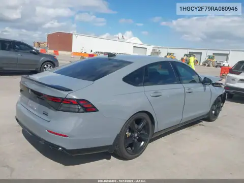 1HGCY2F79RA080946 — 2024 Honda Accord, фото 4 с аукциона IAAI, Передняя часть
