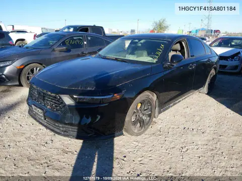 2025 Honda Accord Se VIN 1HGCY1F41SA801184 фото 2