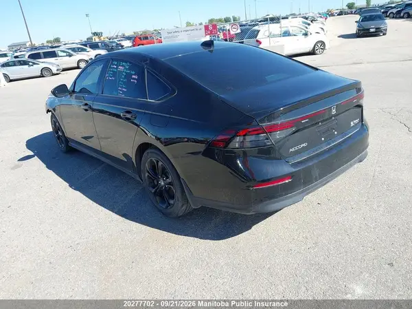 1HGCY1F40SA800222 — 2025 Honda Accord, фото 3 с аукциона IAAI 29.09.2026, Передняя часть