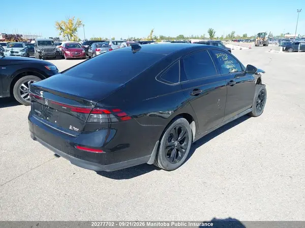 1HGCY1F40SA800222 — 2025 Honda Accord, фото 4 с аукциона IAAI 29.09.2026, Передняя часть
